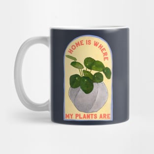 Home Is Where My Plants Are Mug